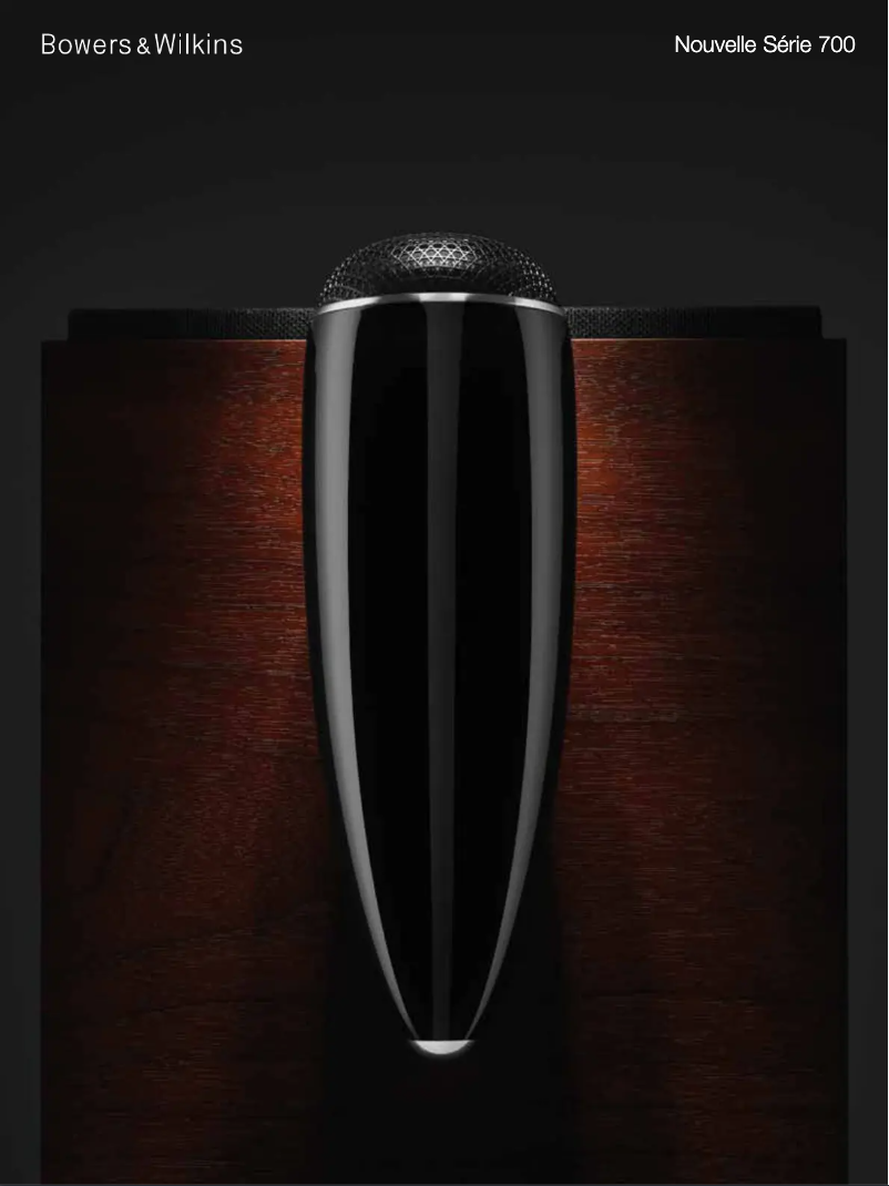 Page 1 of the manual Brochure Bowers & Wilkins 707 S2