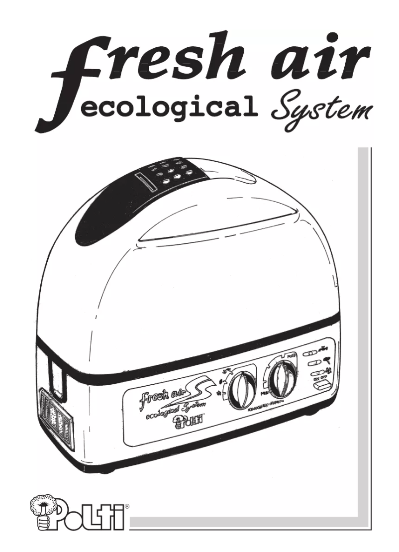 Page 1 of the manual User Manual Polti Fresh Air FA30