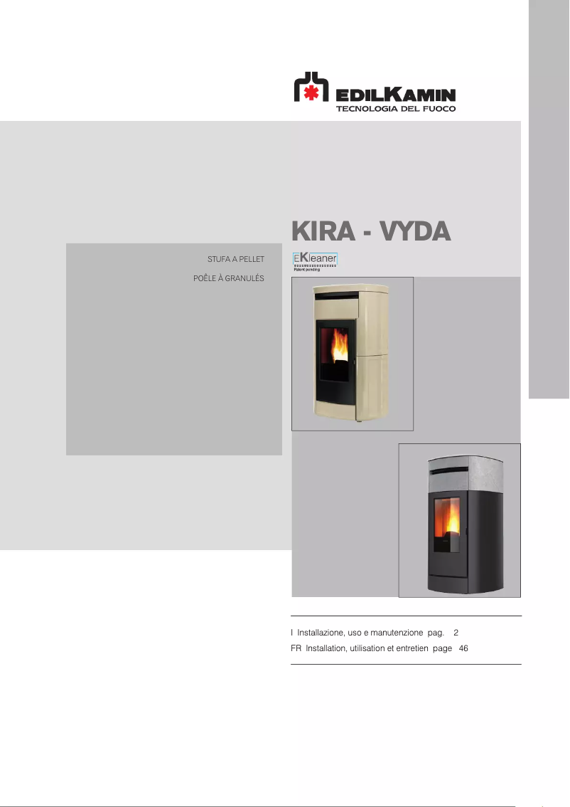 First page image of the manual for Vyda