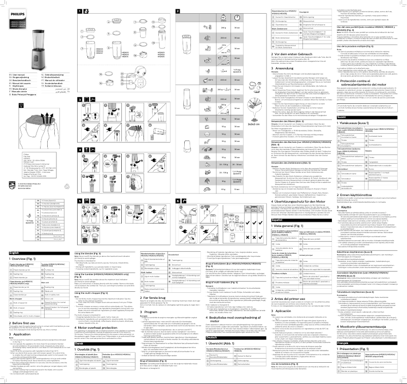 First page image of the manual for Daily Collection HR2607