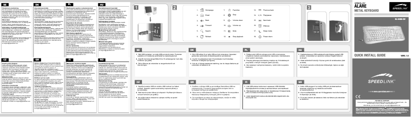 First page image of the manual for Alare SL-6465