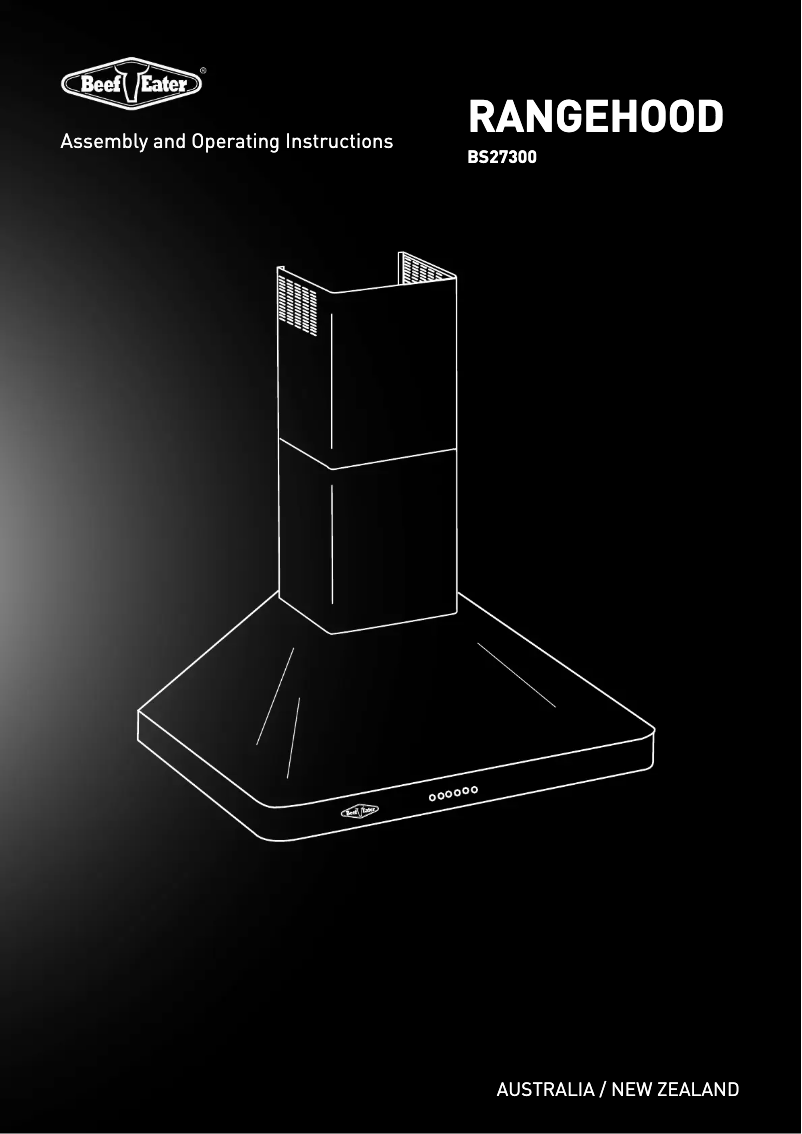 First page image of the manual for BS27300