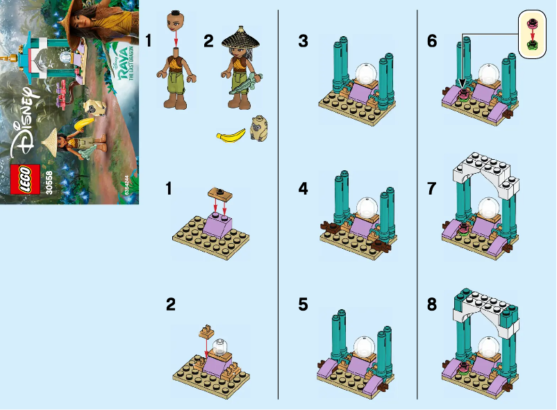 First page image of the manual for Disney 30558