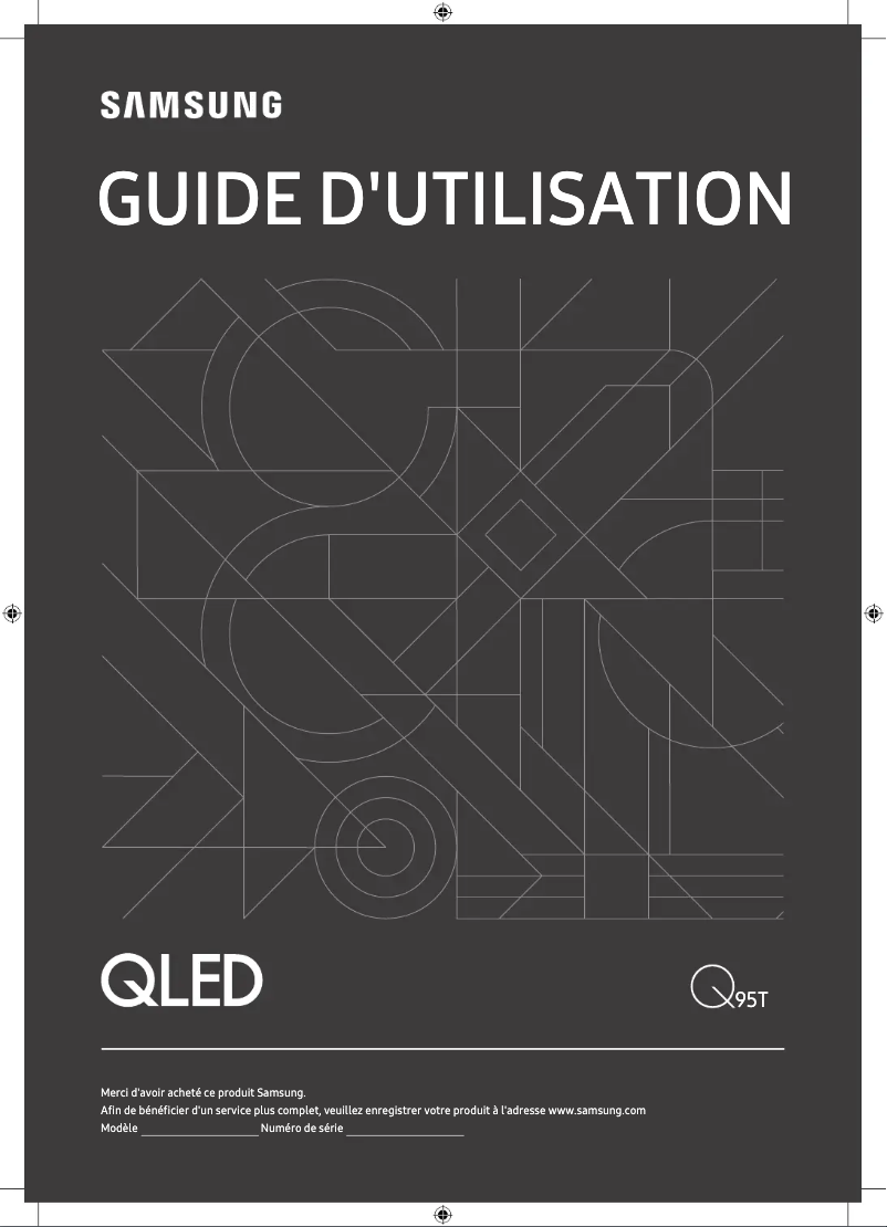 Page 1 of the manual User Manual Samsung QA75Q95TAK