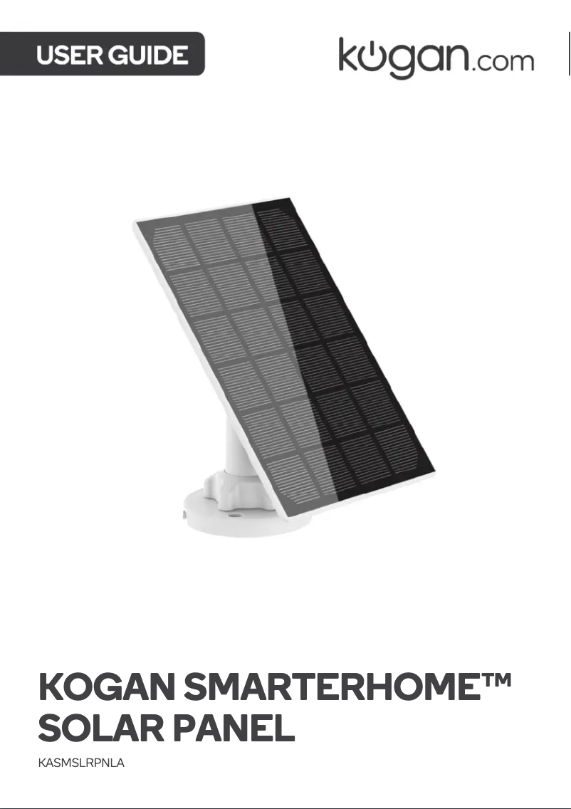 Page 1 of the manual User Manual Kogan KASMSLRPNLA