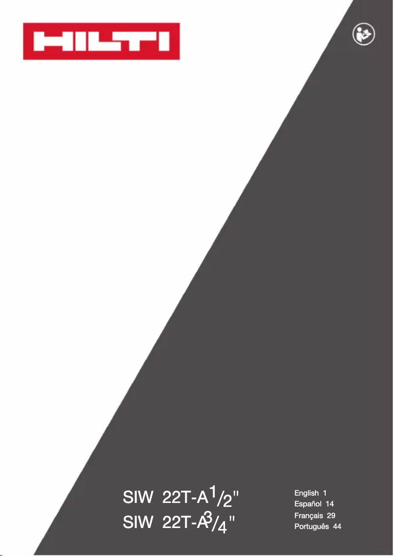 First page image of the manual for SIW 22T-A