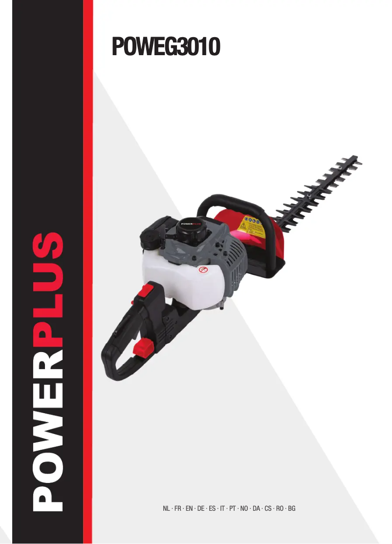 Page 1 of the manual User Manual PowerPlus POWEG3010