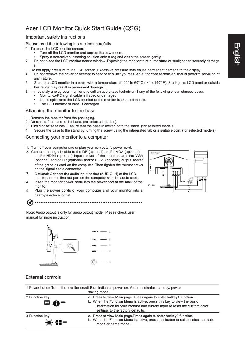 First page image of the manual for CB2 CB242Y