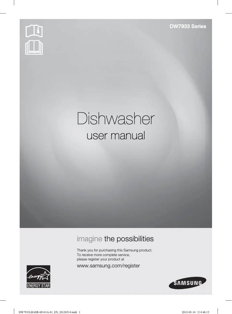 Page 1 of the manual Use and Maintenance Manual Samsung DW80J3020UW