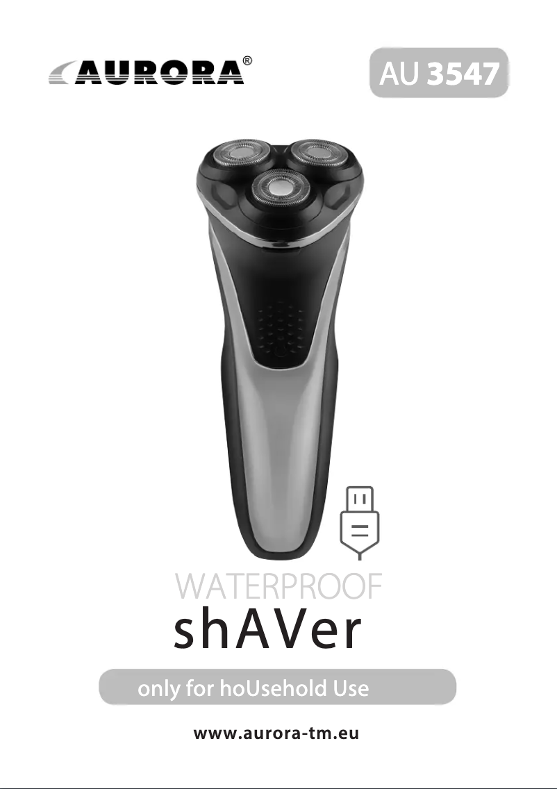 First page image of the manual for AU 3547