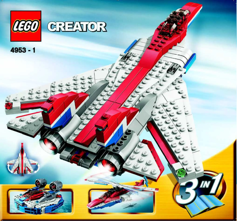 Page 1 of the manual User Manual Lego Fast flyers