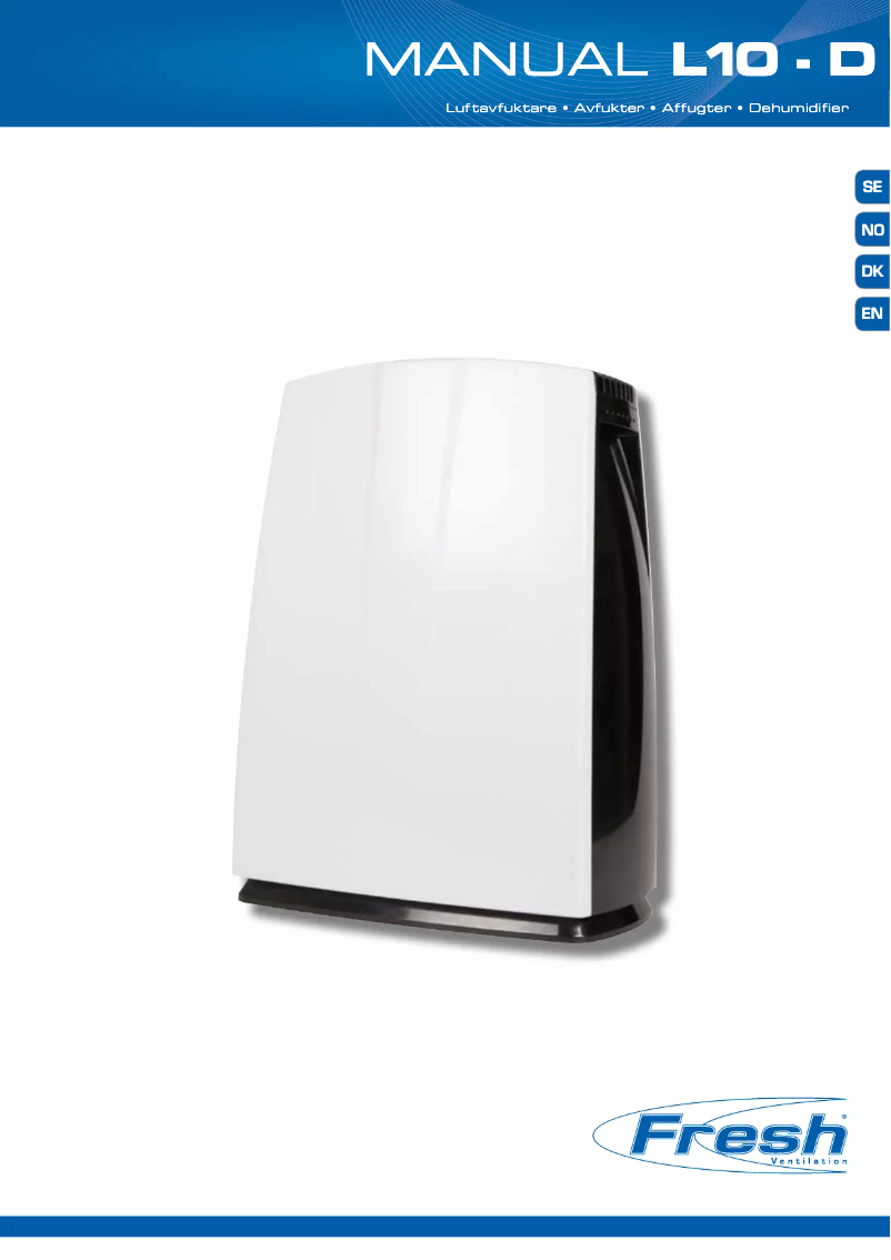 Page 1 of the manual User Manual Fresh L10-D