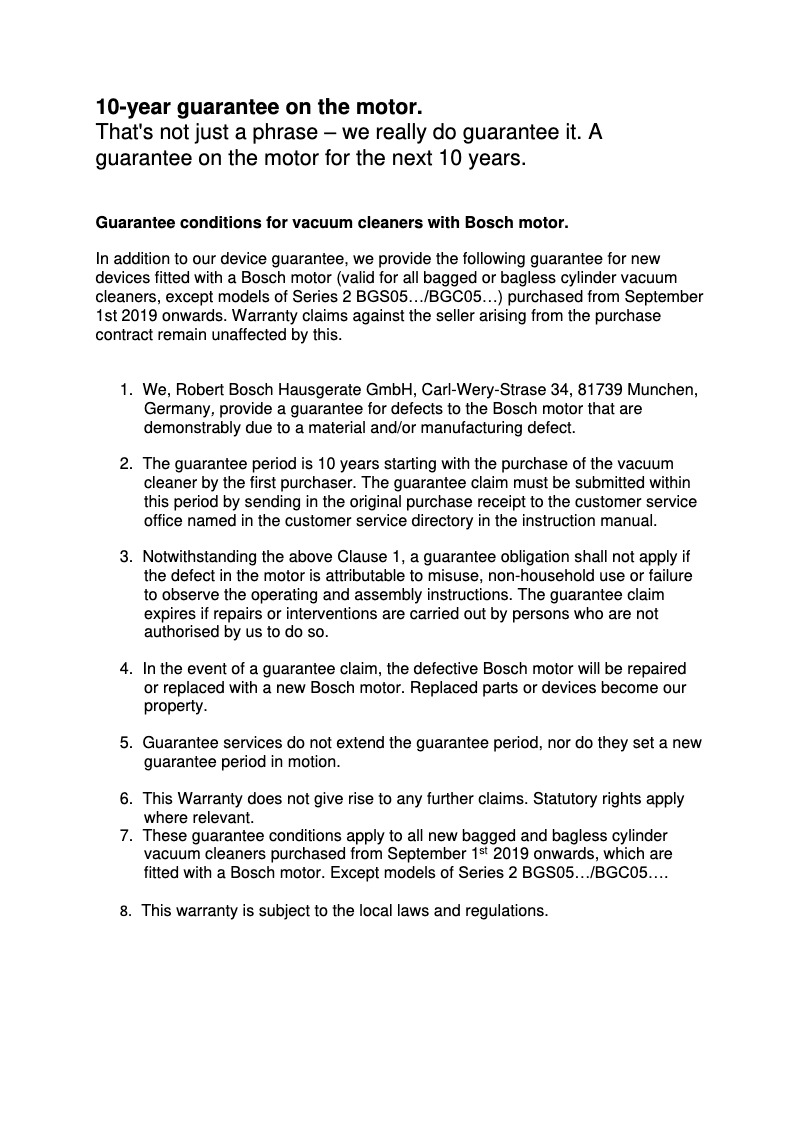 First page image of the manual for HBG655NB1