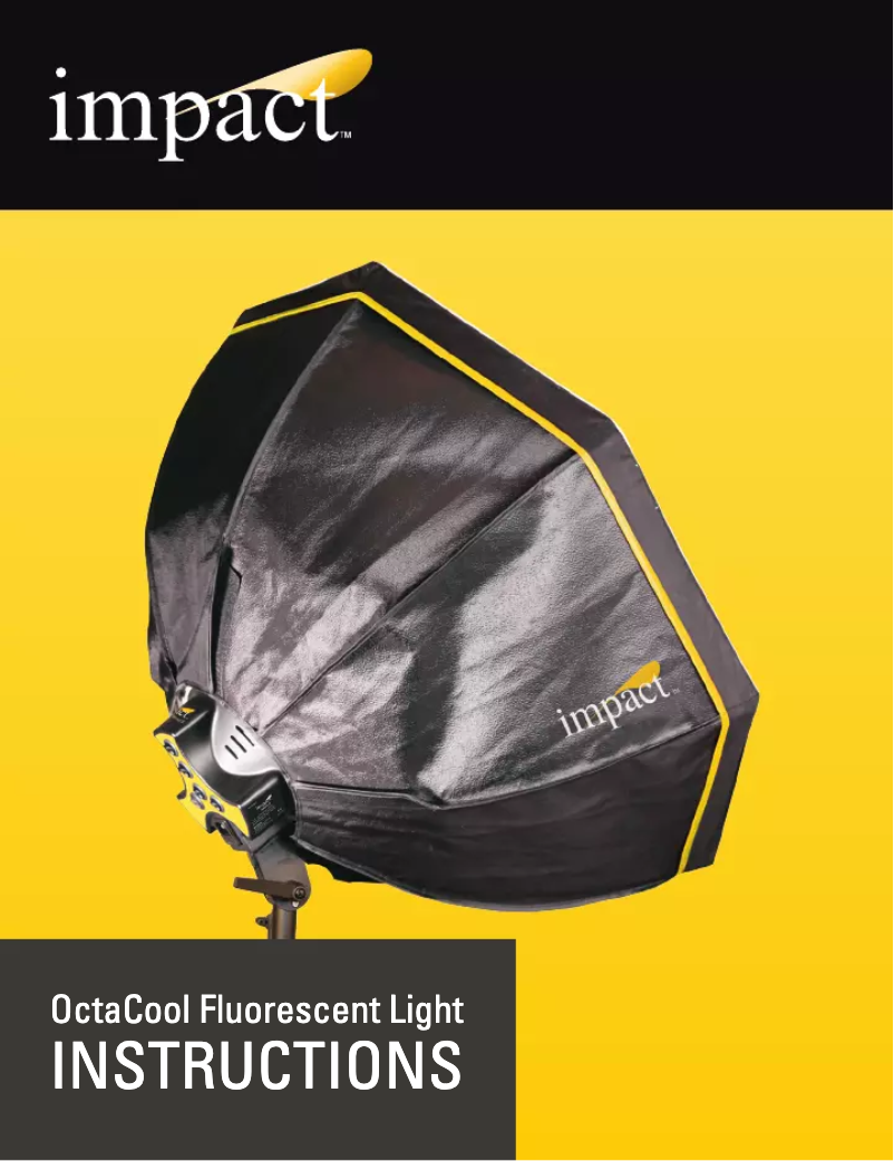 First page image of the manual for Octacool-6