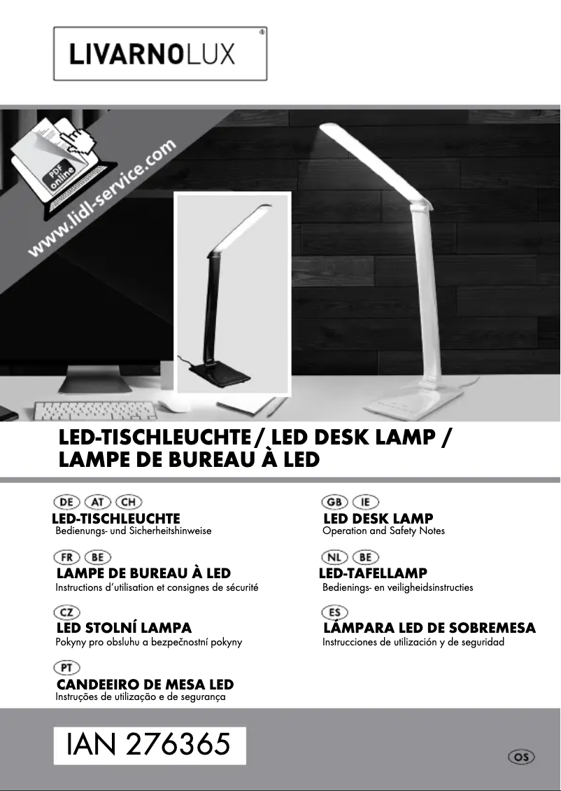 First page image of the manual for IAN 113977