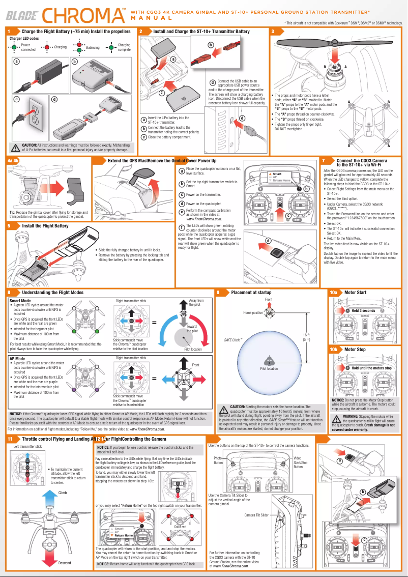 First page image of the manual for Chroma