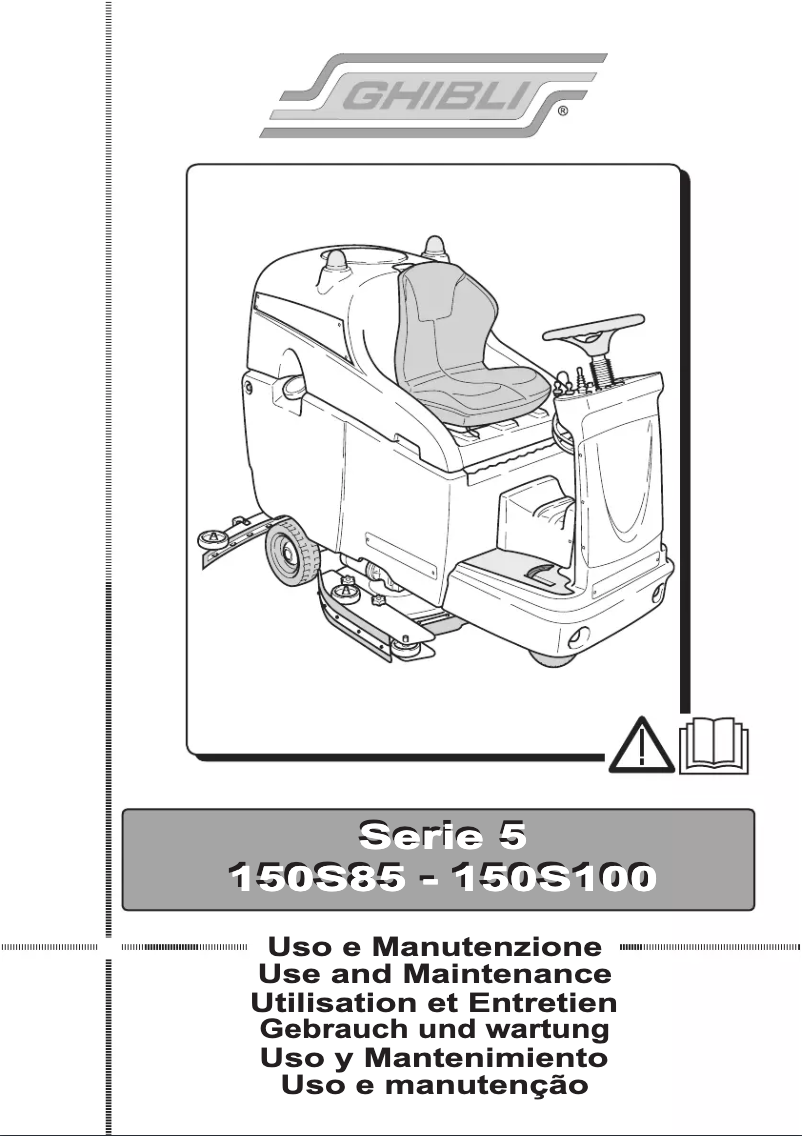 Page 1 of the manual User Manual Ghibli S5 150S100