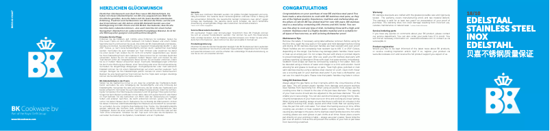 First page image of the manual for B5210.004