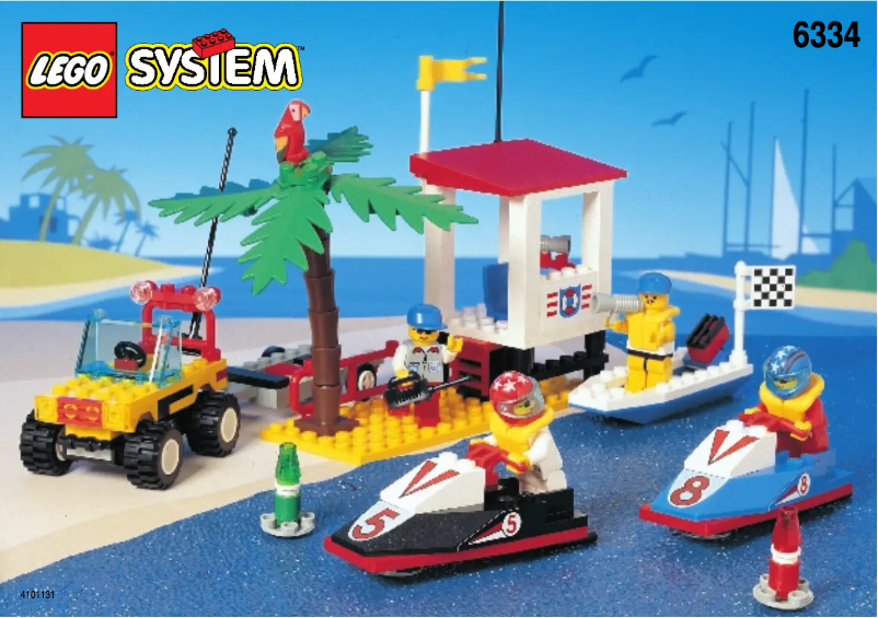 Page 1 of the manual User Manual Lego JET SKI THEME