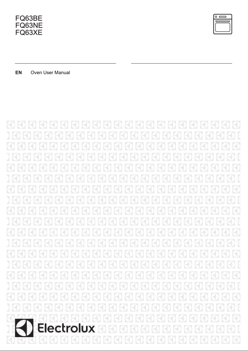 Page 1 de la notice Manuel utilisateur Electrolux FQ63NE