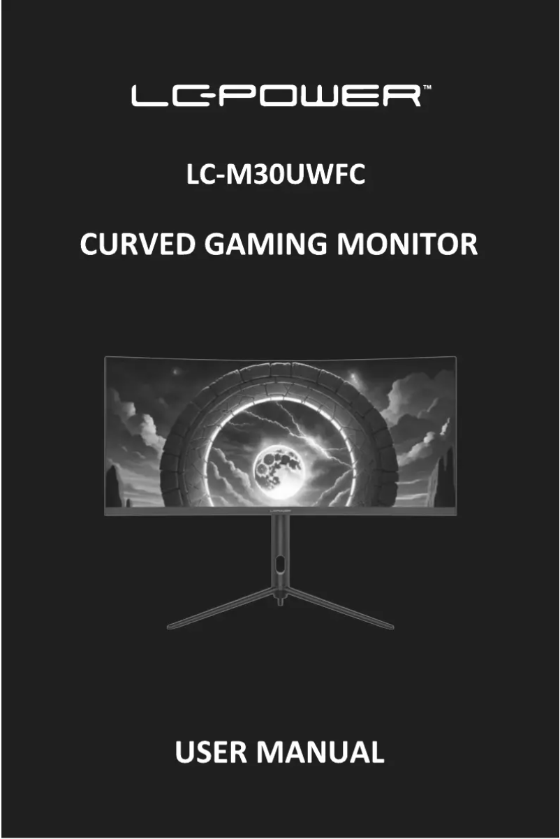 Page 1 of the manual User Manual LC-Power LC-M30UWFC