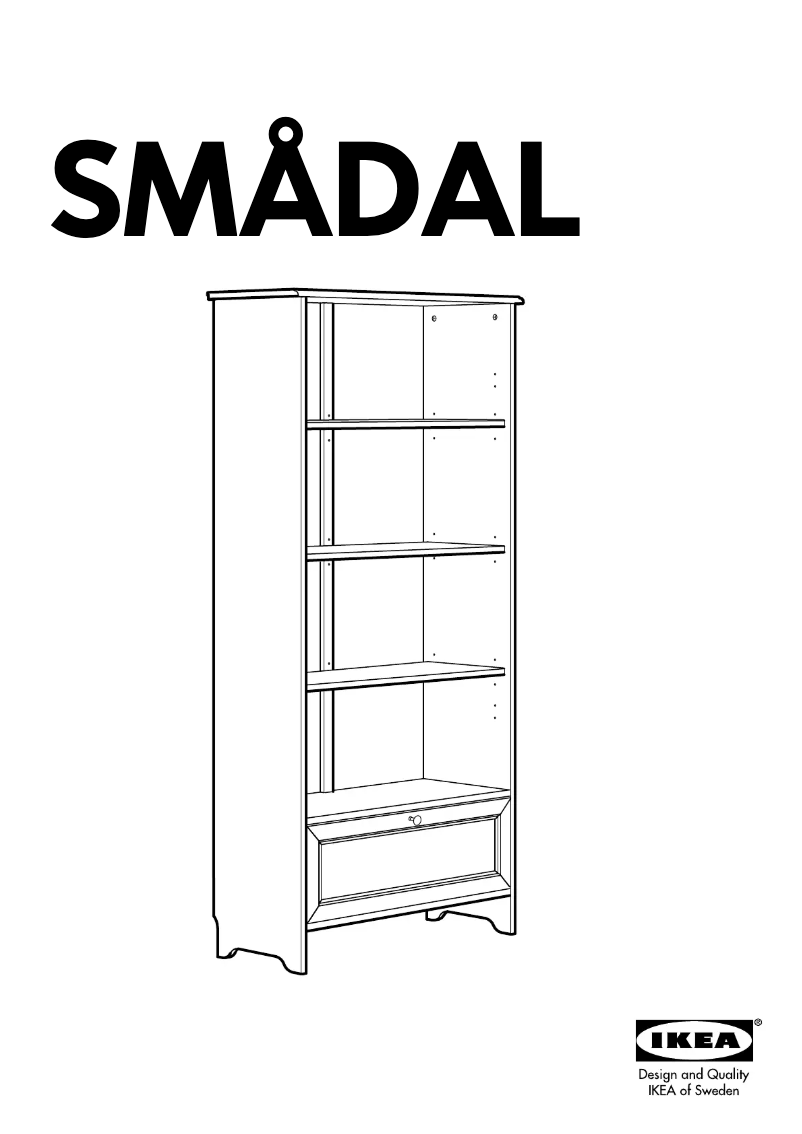 Page 1 of the manual User Manual Ikea SMADAL