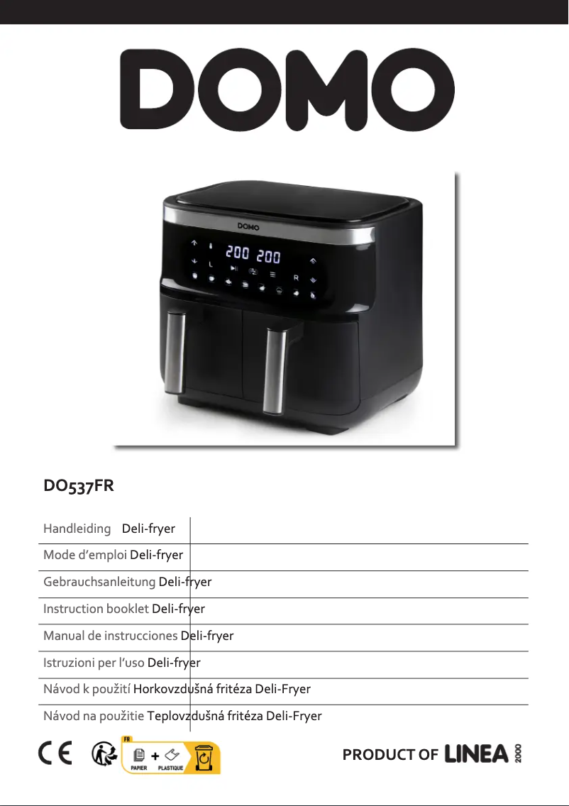 First page image of the manual for DO537