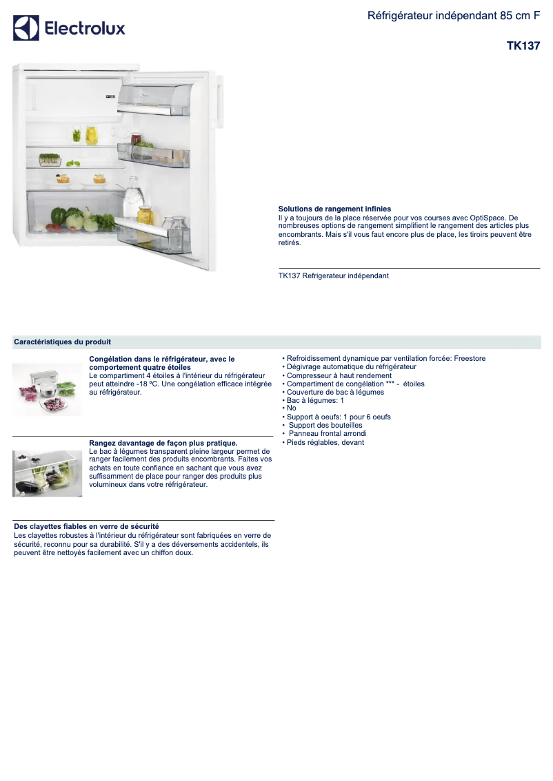 First page image of the manual for TK137