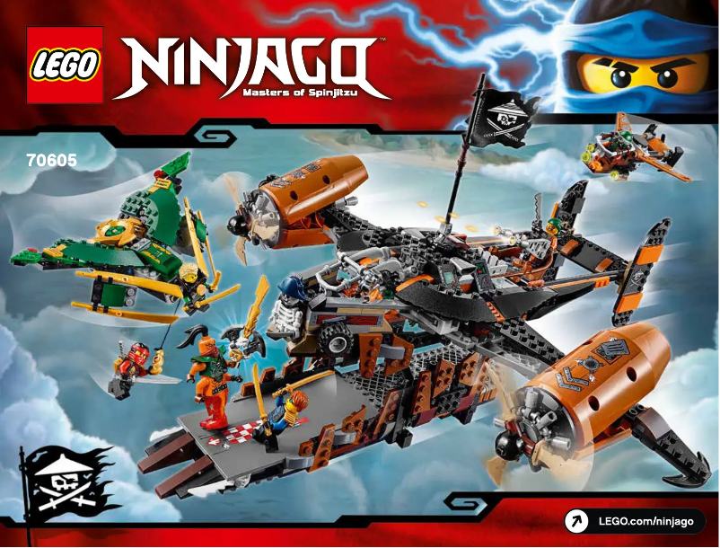 Page 1 of the manual User Manual Lego Ninjago 70605