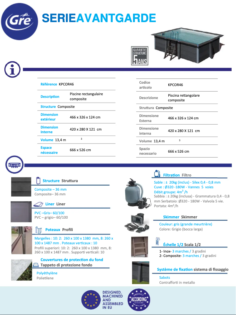 Image de la première page du manuel de l'appareil KPCOR46