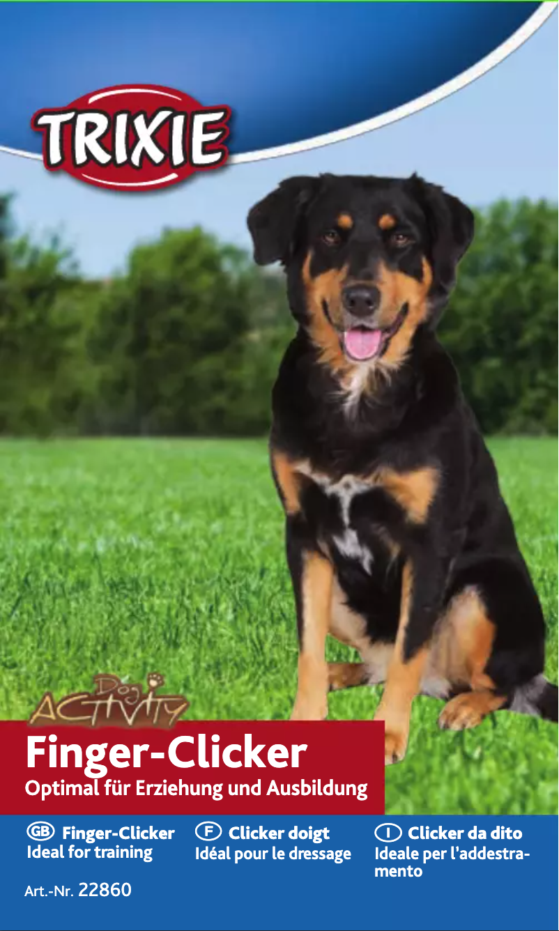 Page 1 of the manual User Manual Trixie Dog Activity