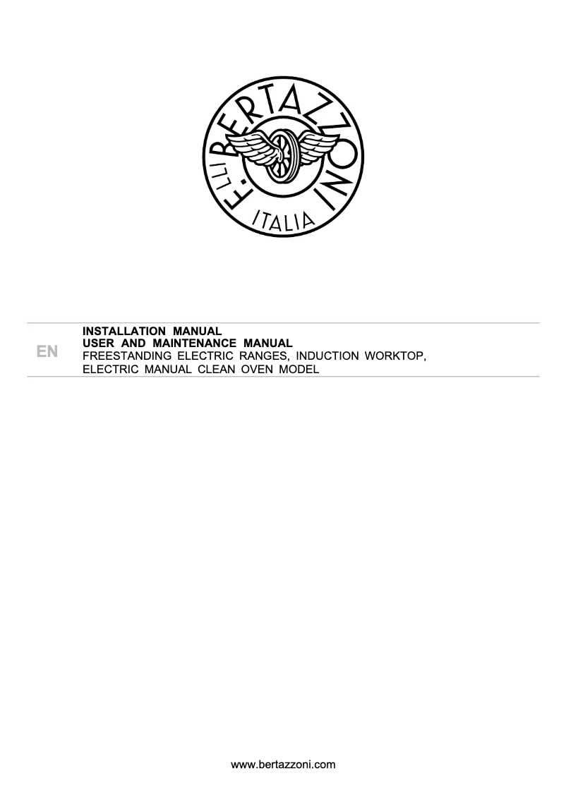 First page image of the manual for MAS365INMNEV