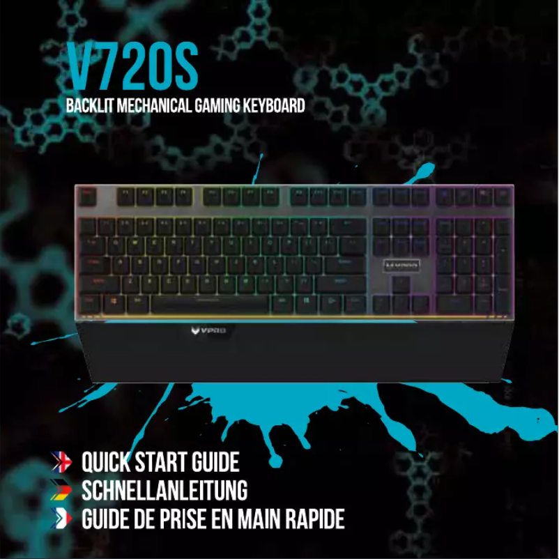 First page image of the manual for V720S VPRO