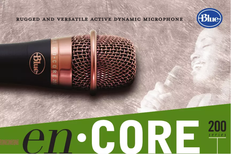 First page image of the manual for enCore 200