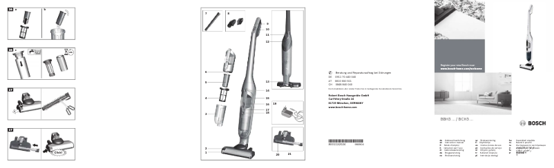 First page image of the manual for Flexxo 2in1 BCH3P255