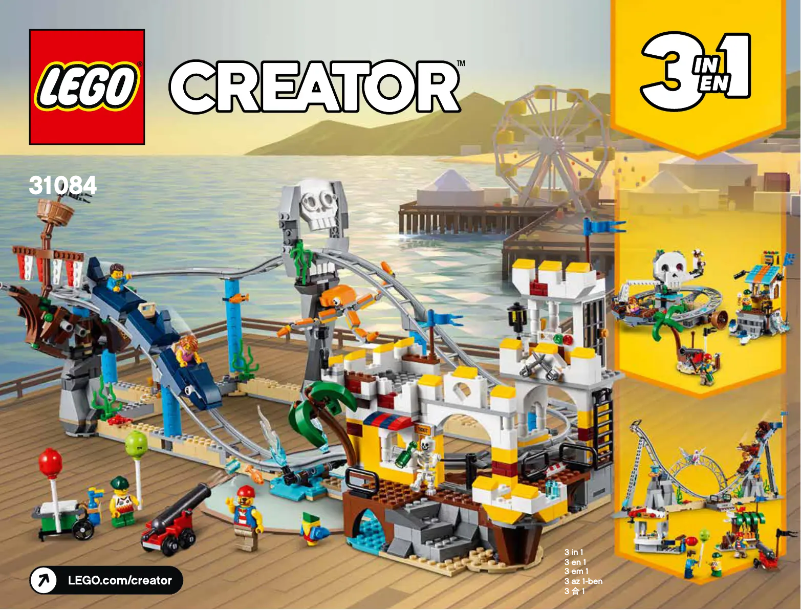 First page image of the manual for Creator 31084