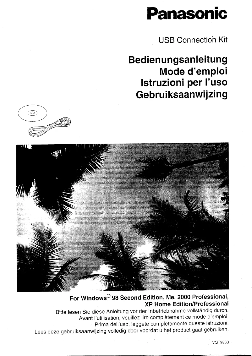 First page image of the manual for USB Connection Kit