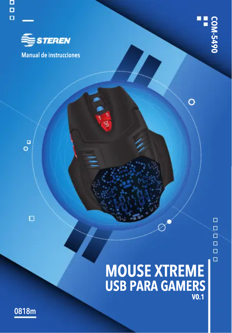 First page image of the manual for COM-5490