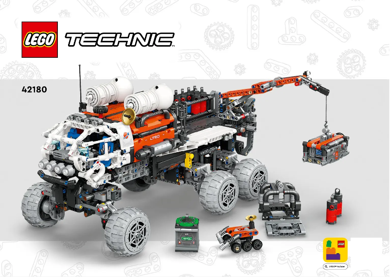 Page 1 of the manual Visual Instructions Lego Technic 42180