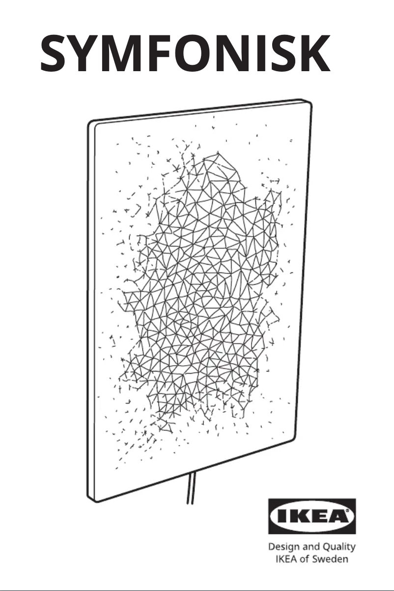 First page image of the manual for SYMFONISK 504.873.29