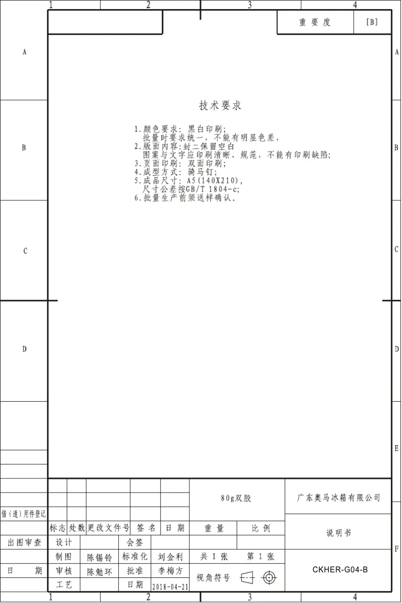 First page image of the manual for HRF360TW2