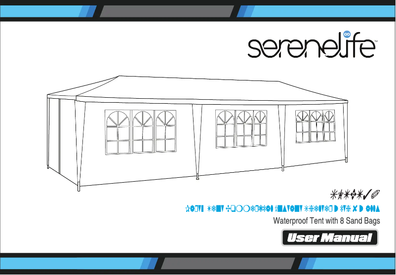 First page image of the manual for SLTET30