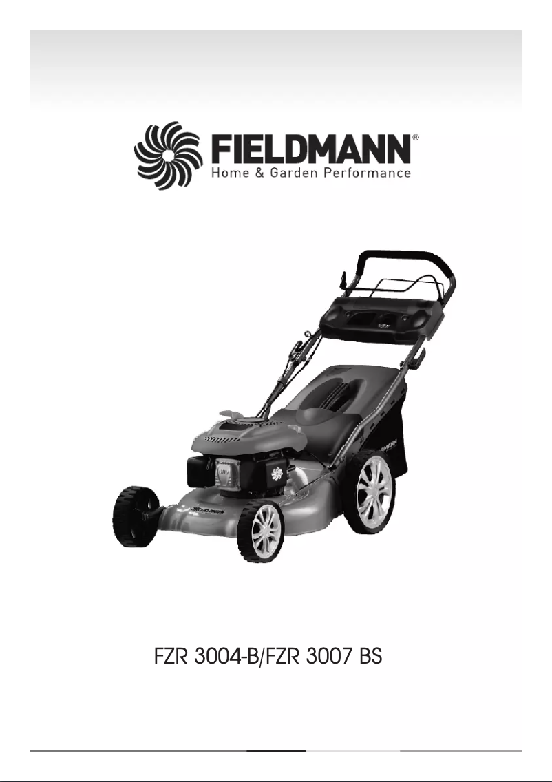Page 1 of the manual User Manual Fieldmann FZR 3007-BS