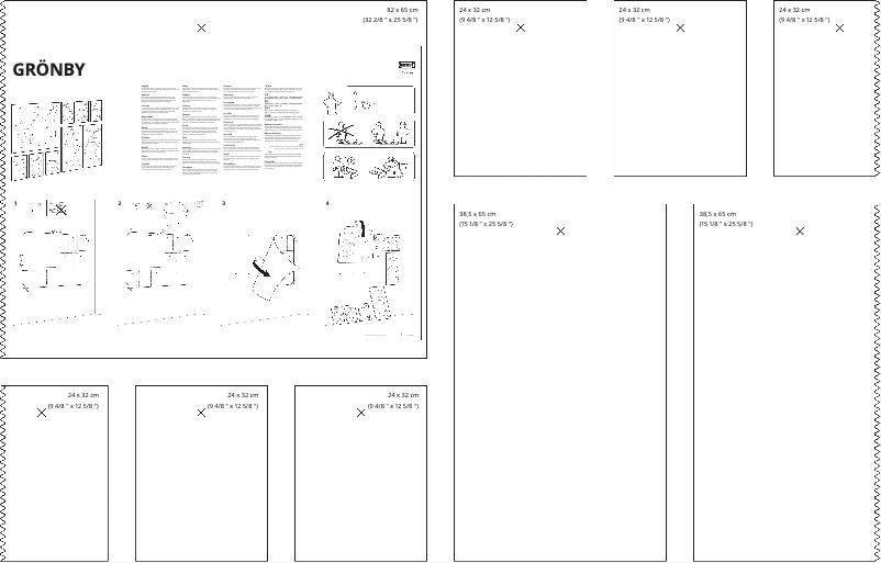 First page image of the manual for GRÖNBY 605.280.65