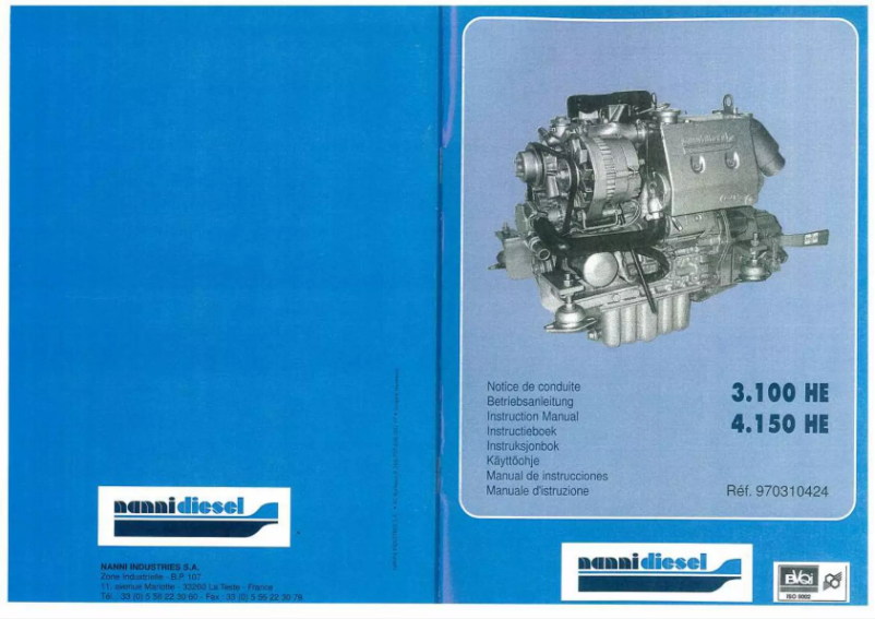 First page image of the manual for 4.150HE