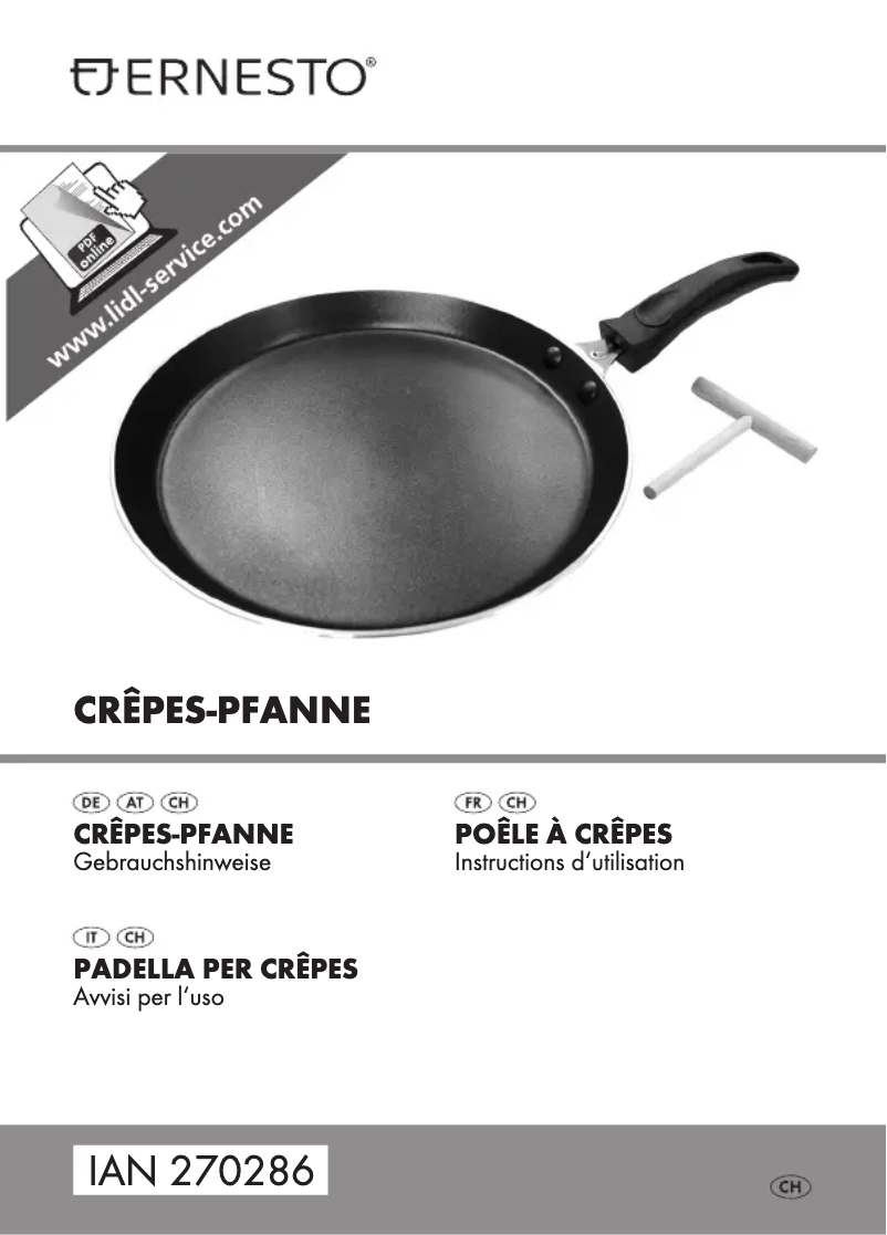 First page image of the manual for HG00024A