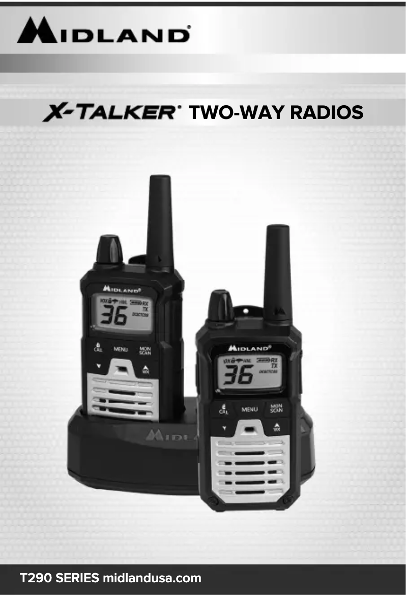 First page image of the manual for X-Talker T290