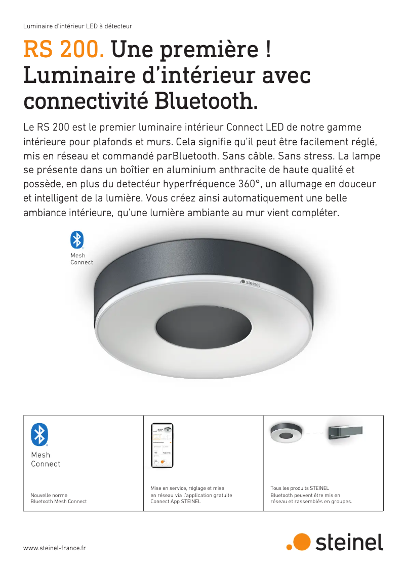 Page 1 of the manual Brochure Steinel RS 200 SC