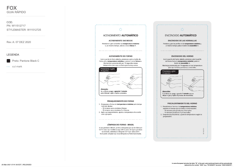 Page 1 of the manual User Manual Brastemp BFO4EBB