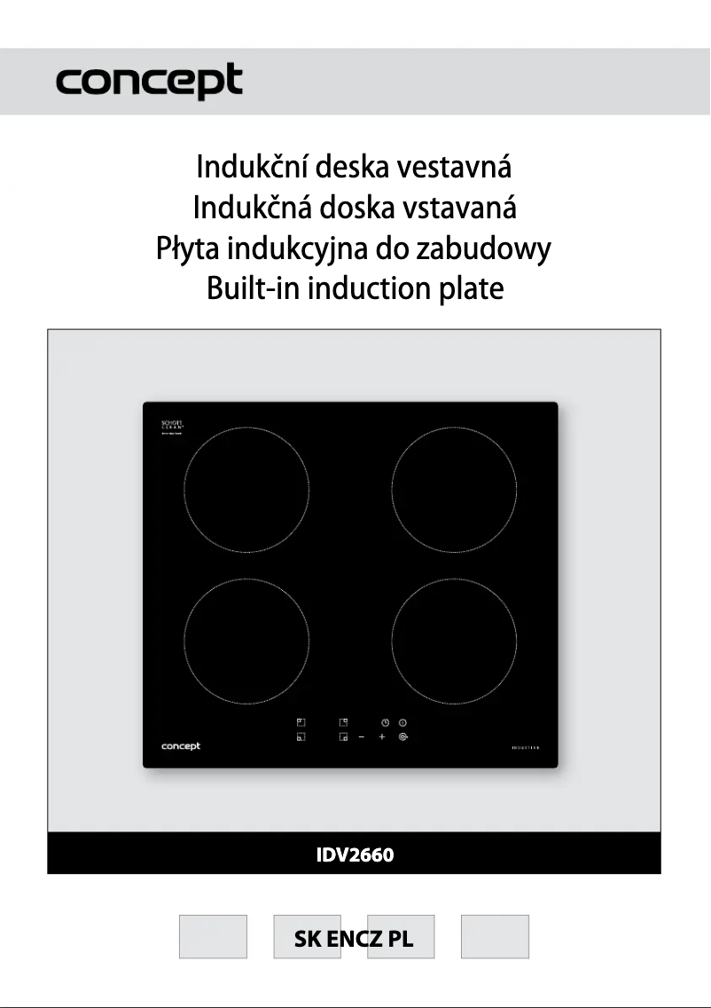 Page 1 of the manual User Manual Concept IDV-2660wh
